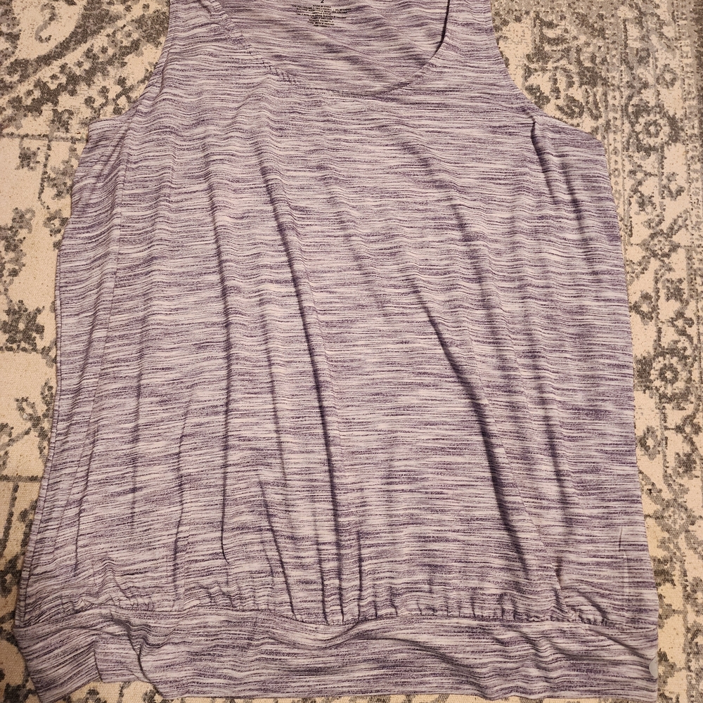 Torrid Purple sleeveless top  (size 2)